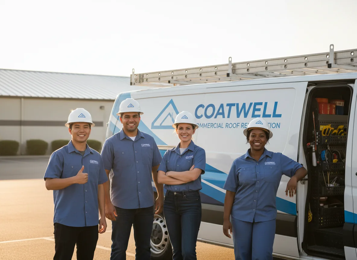 Commercial roof coating company in Hendley, NE